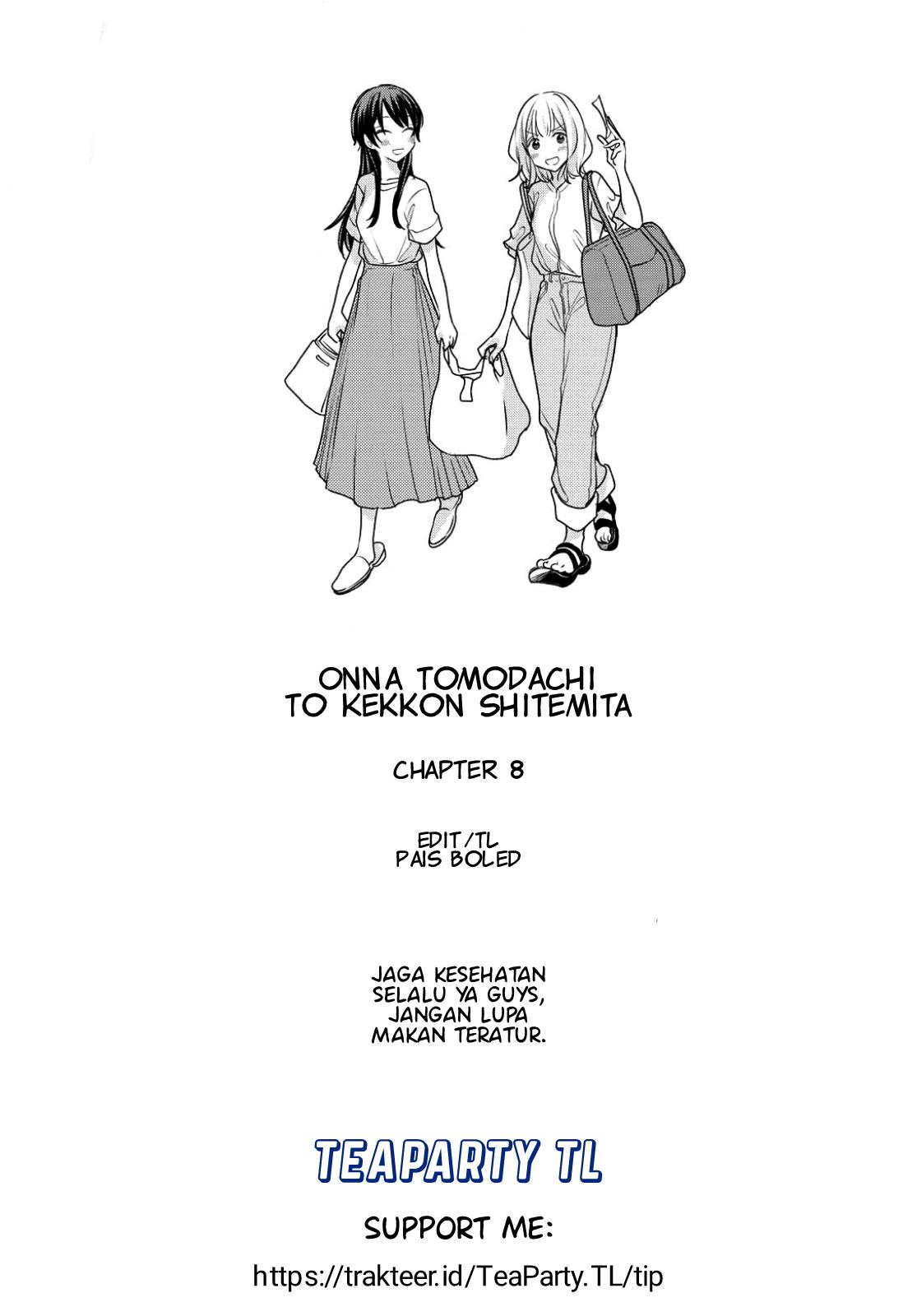 Onna Tomodachi to Kekkon Shitemita Chapter 8