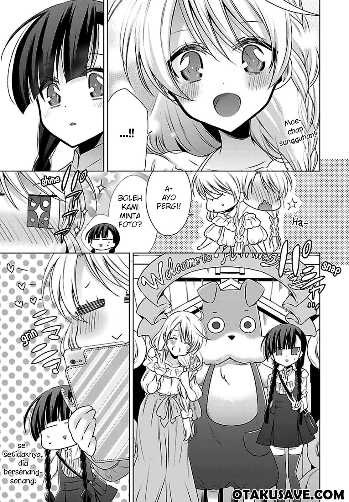 Kyuuketsuki-chan to Kouhai-chan Chapter 3