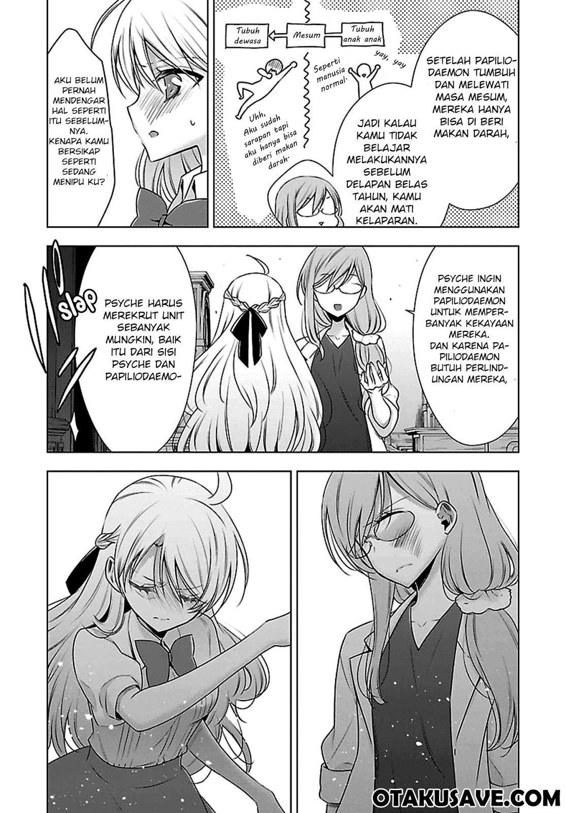 Kyuuketsuki-chan to Kouhai-chan Chapter 7