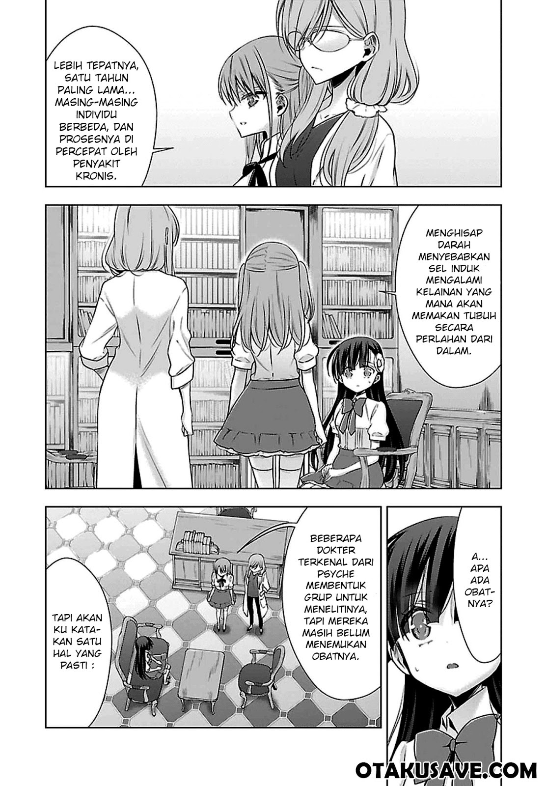 Kyuuketsuki-chan to Kouhai-chan Chapter 7