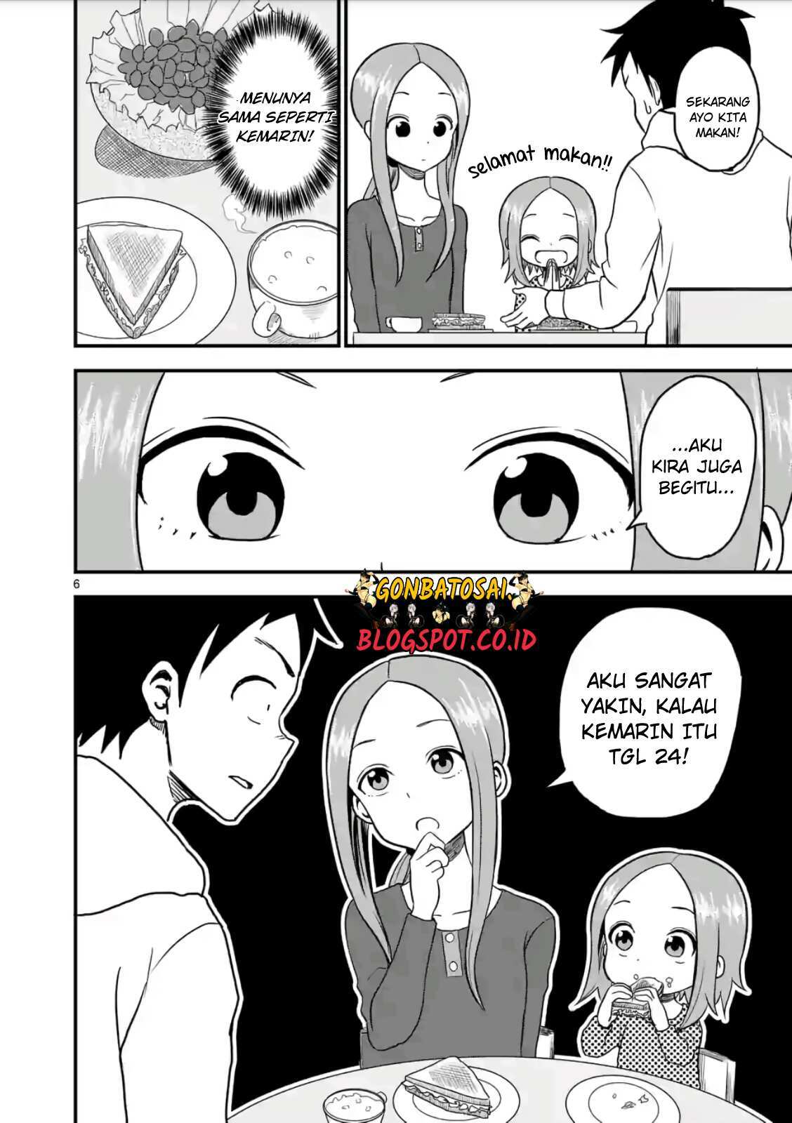 Karakai Jouzu no (Moto) Takagi-san Chapter 19