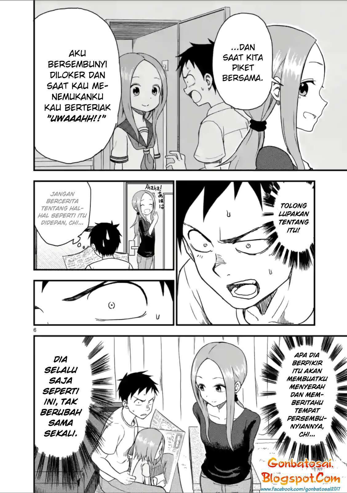 Karakai Jouzu no (Moto) Takagi-san Chapter 41