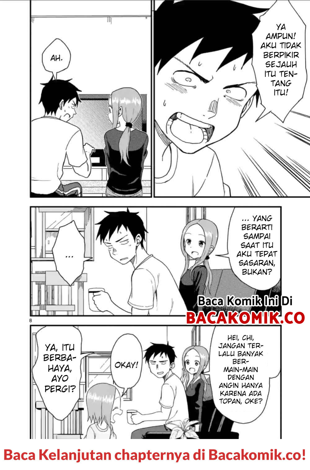 Karakai Jouzu no (Moto) Takagi-san Chapter 58