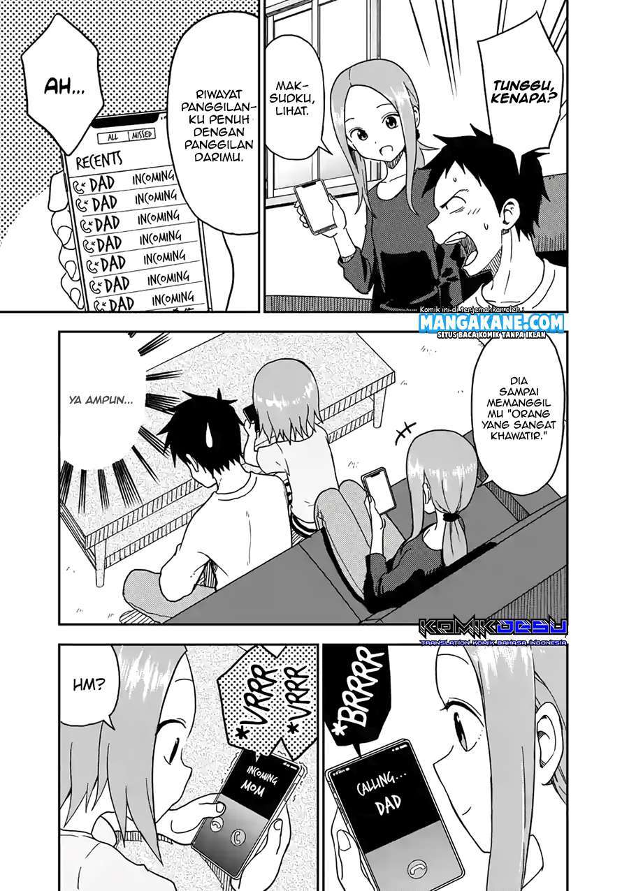 Karakai Jouzu no (Moto) Takagi-san Chapter 87