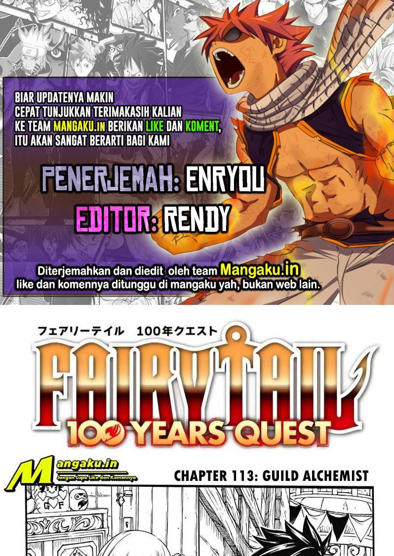 Fairy Tail: 100 Years Quest Chapter 113