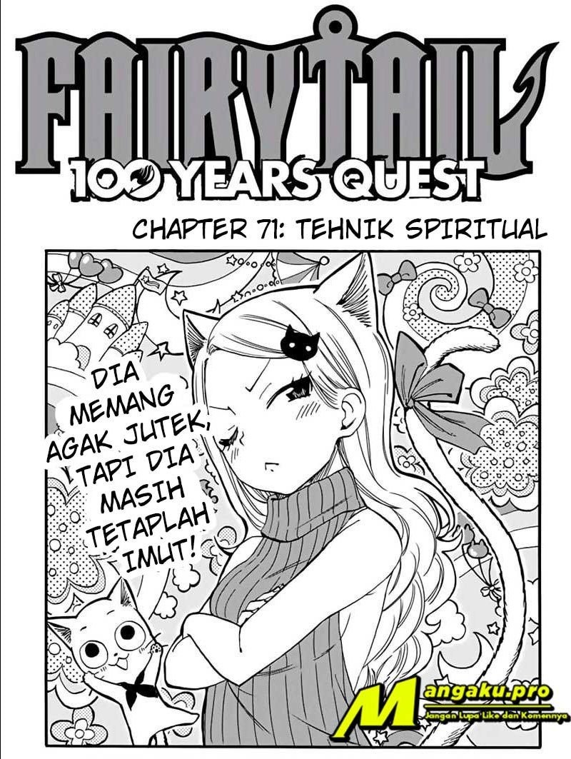 Fairy Tail: 100 Years Quest Chapter 71