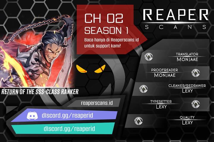 Return of the SSS-Class Ranker Chapter 2