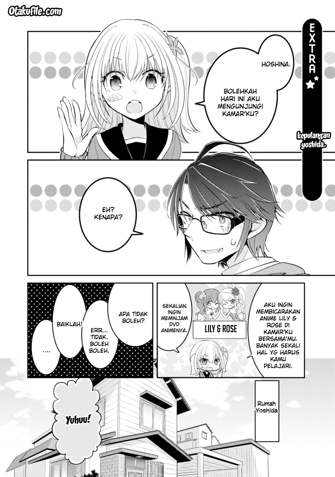 Ore ga Fujoshi de Aitsu ga Yuriota de Chapter 10.5