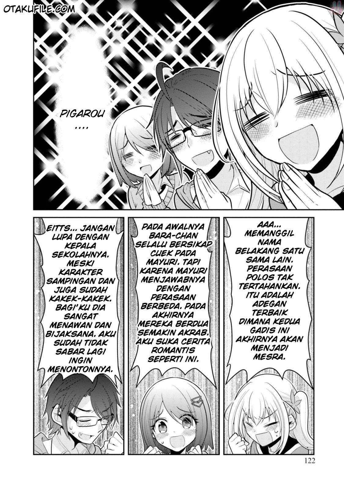 Ore ga Fujoshi de Aitsu ga Yuriota de Chapter 14