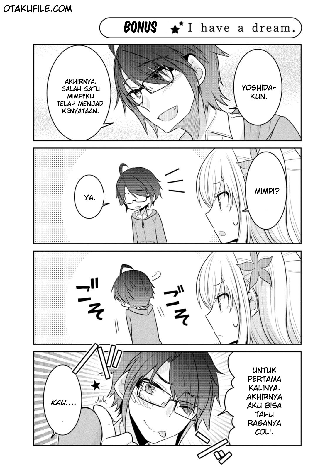 Ore ga Fujoshi de Aitsu ga Yuriota de Chapter 15.5