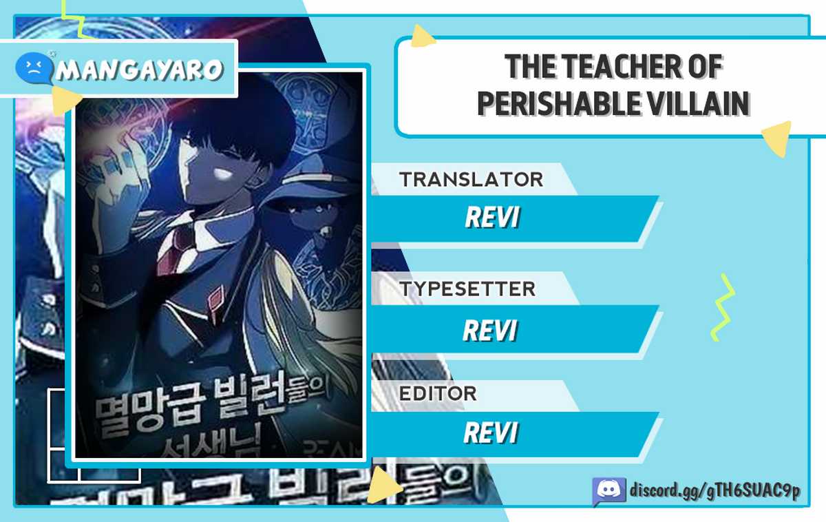 The Teacher of Perishable Villains Chapter 6