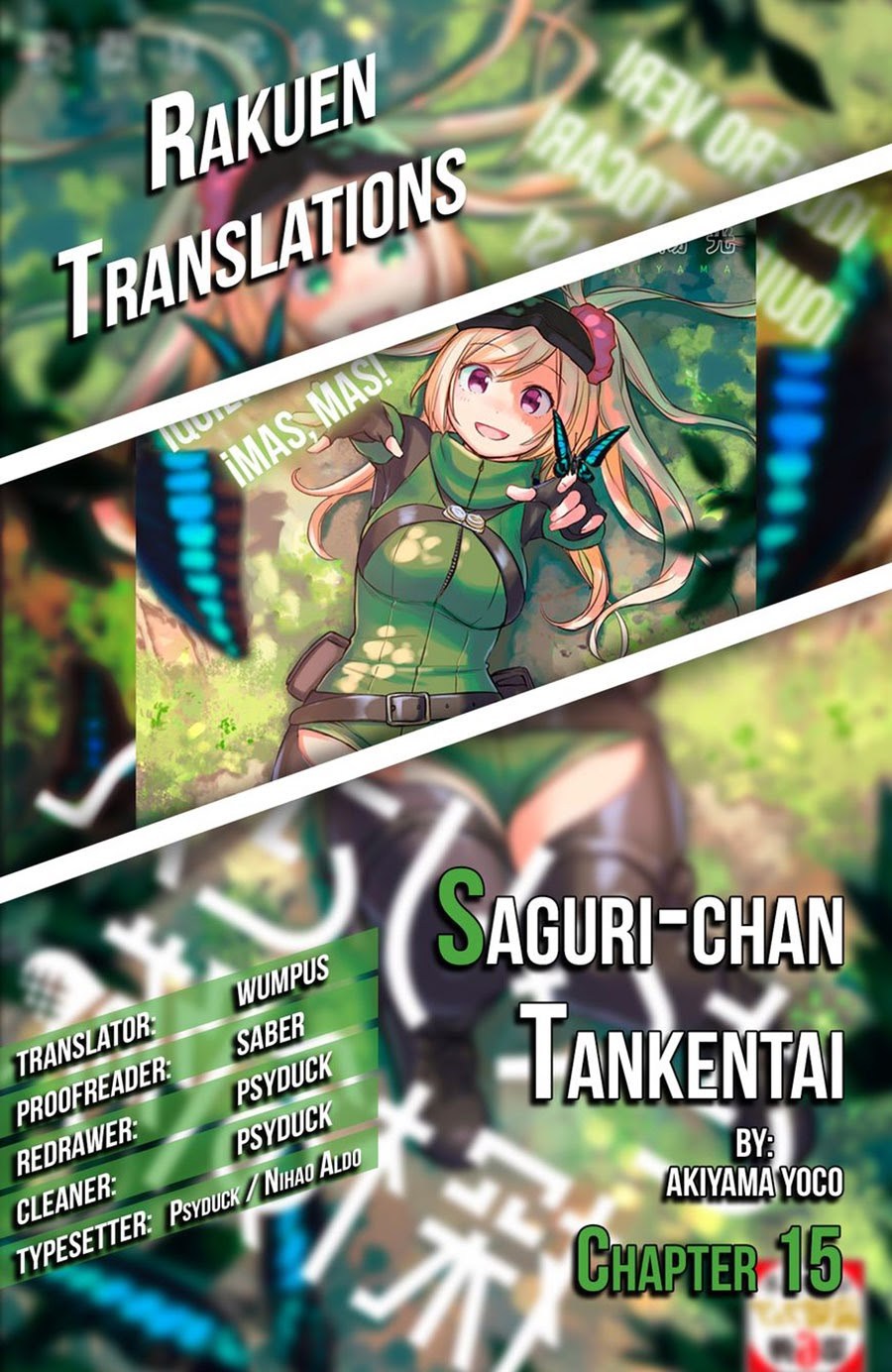 Saguri-chan Tankentai Chapter 15