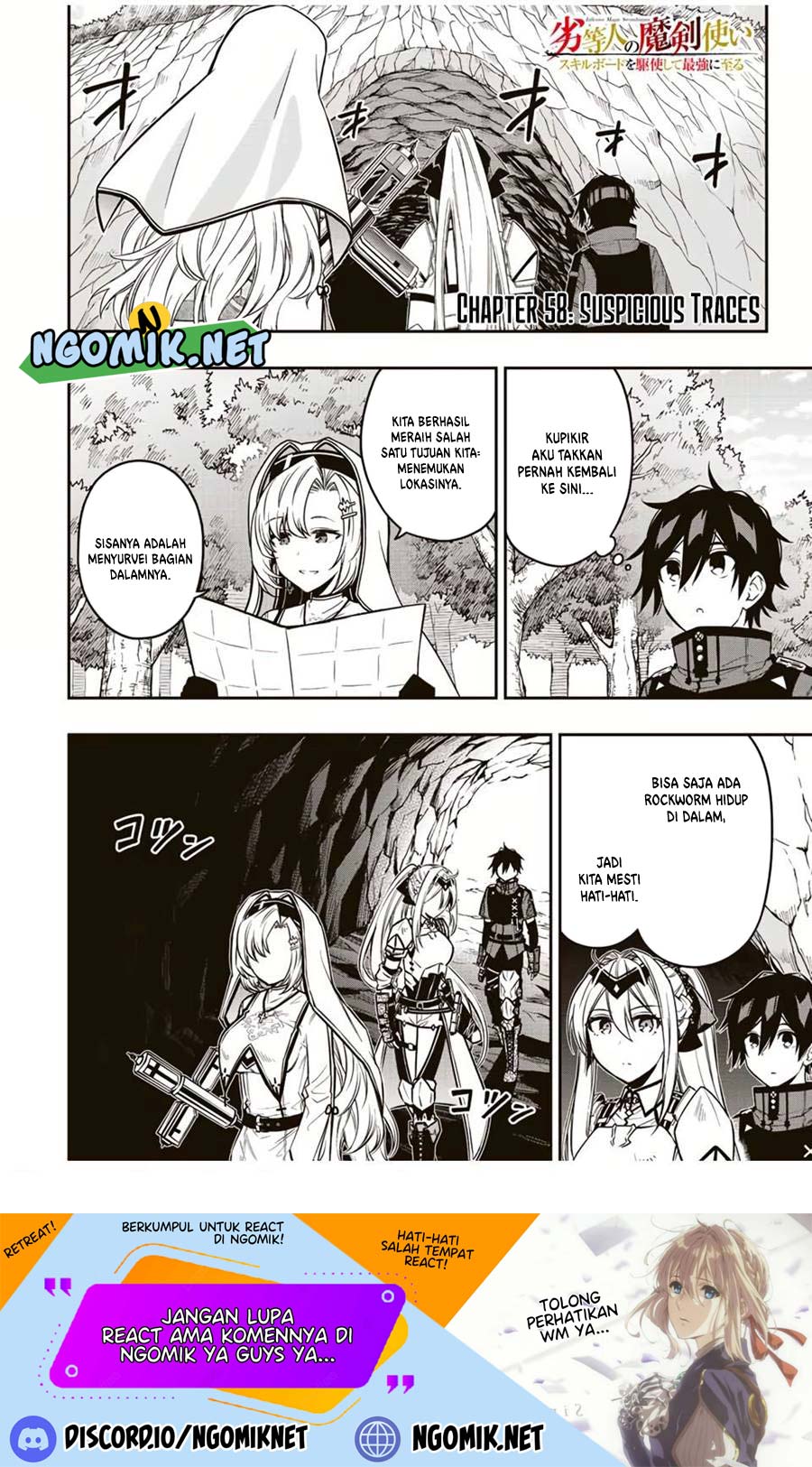 The Reincarnated Inferior Magic Swordsman Chapter 58