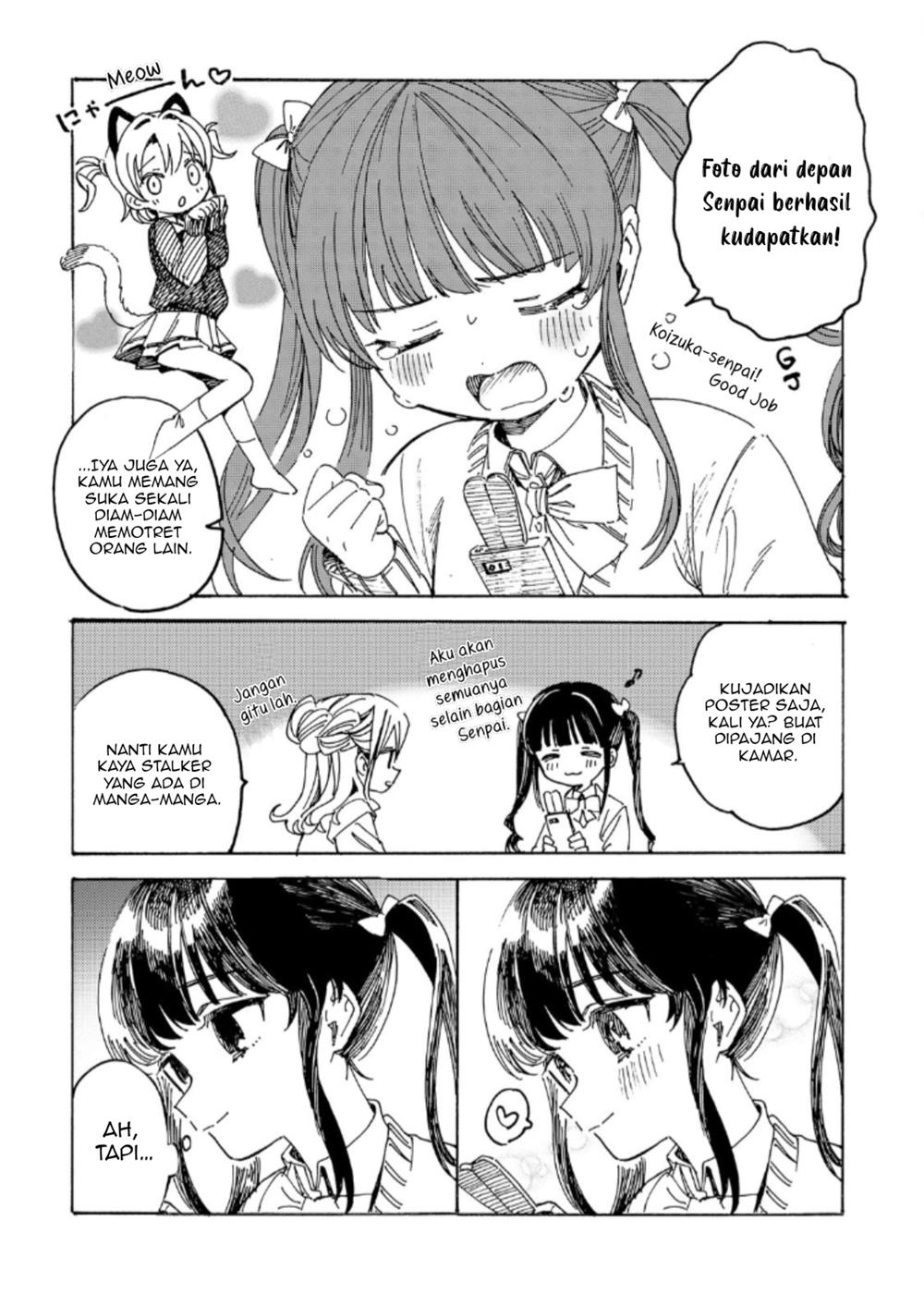 Yandere Meruko-chan wa Senpai ga Osuki Chapter 8